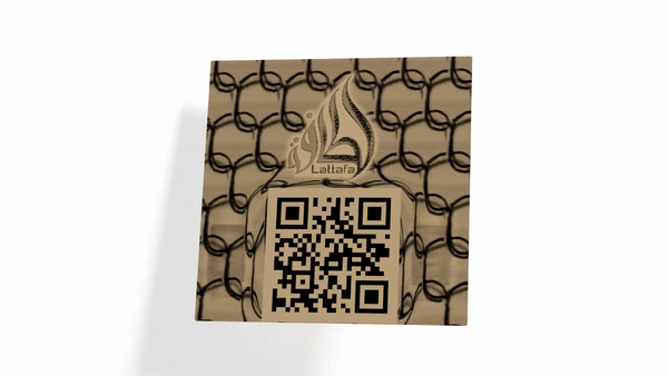 Lattafa authenticity label